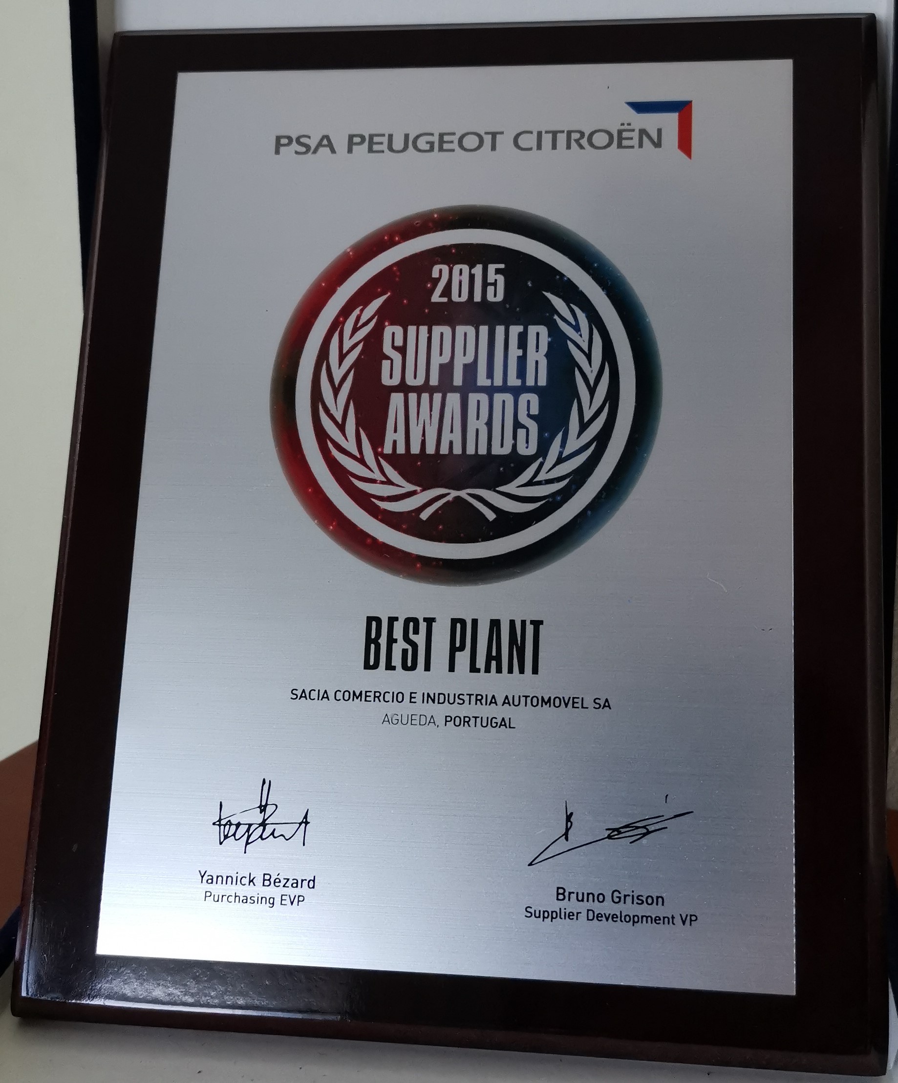 Best Plant 2015
