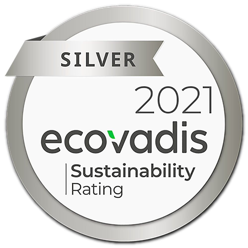 Distinction ECOVADIS 2021